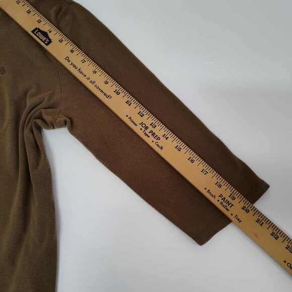 Lauren Ralph Lauren, 3 quarter sleeve, Brown top, size XL - Picture 9 of 11